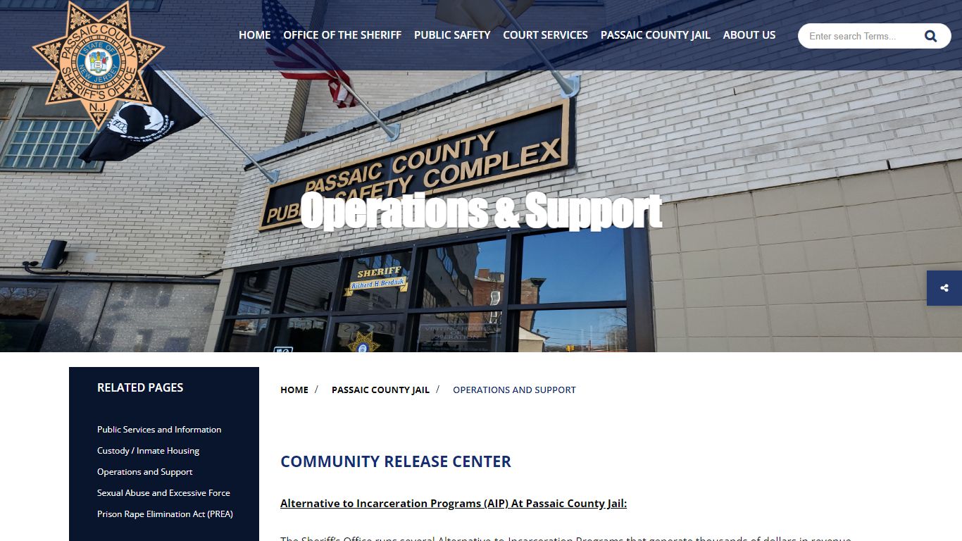 Passaic County Sheriff s Office